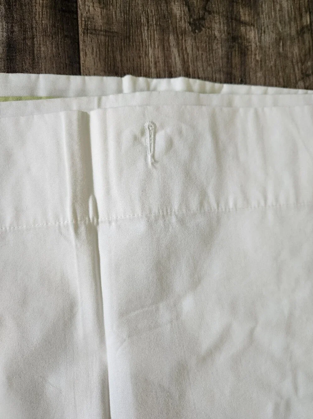Pottery Barn White 100% Cotton Surfing Shower Curtain 72x72in NWOT